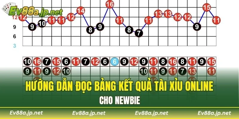 Hướng dẫn đọc bảng kết quả Tài Xỉu Online cho newbie