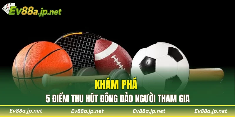 Khám phá 5 điểm thu hút đông đảo người tham gia
