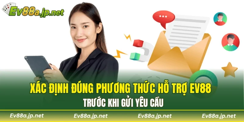 Xác định đúng phương thức hỗ trợ EV88 trước khi gửi yêu cầu